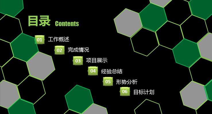 2017AE開場動(dòng)畫AE框架綠色炫動(dòng)科技PPT模板