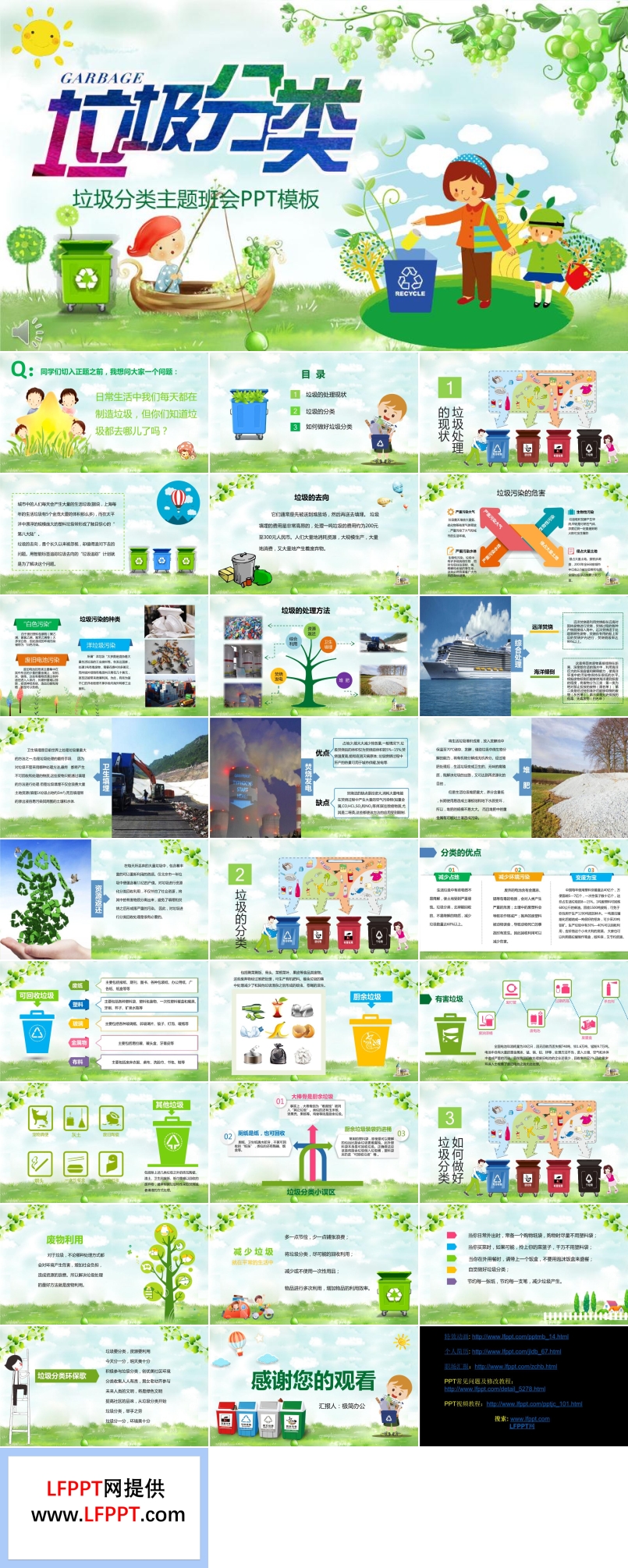 垃圾分類主題班會(huì)PPT