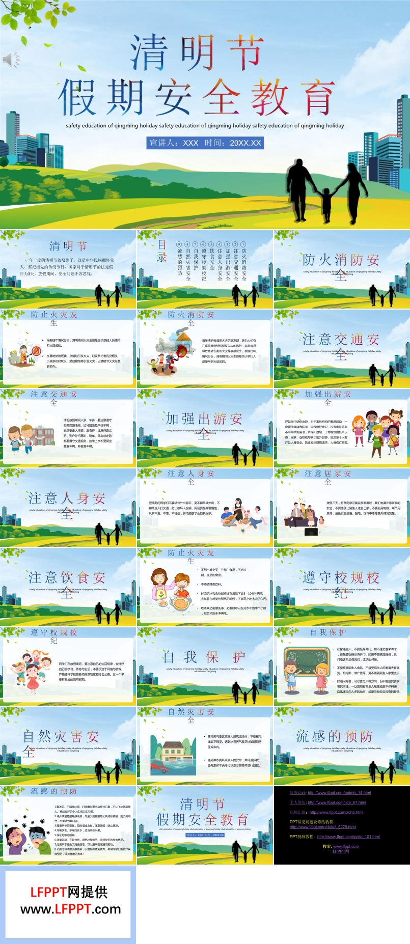清明節(jié)假期安全教育ppt