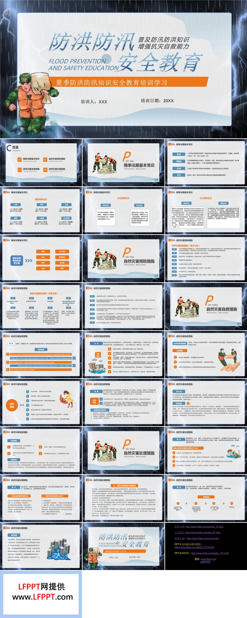 夏季防洪防汛知識安全教育培訓(xùn)PPT