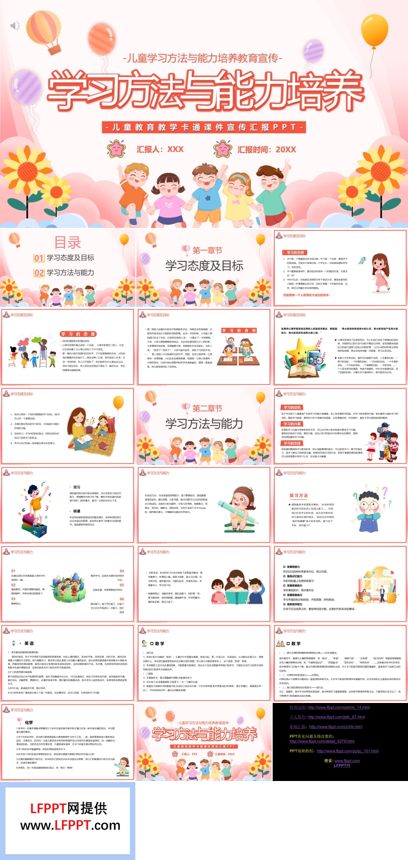 兒童學(xué)習(xí)方法與能力培養(yǎng)教育宣傳PPT