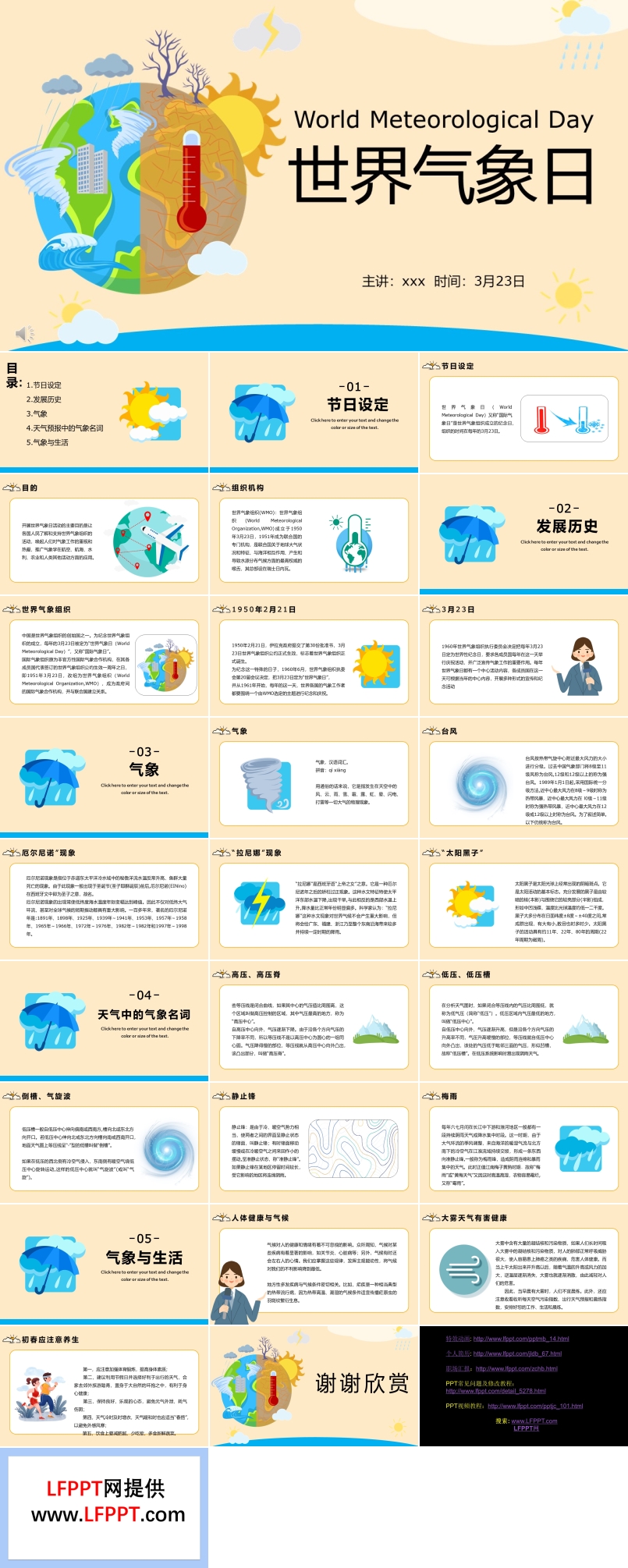 2022世界氣象日ppt免費(fèi)下載