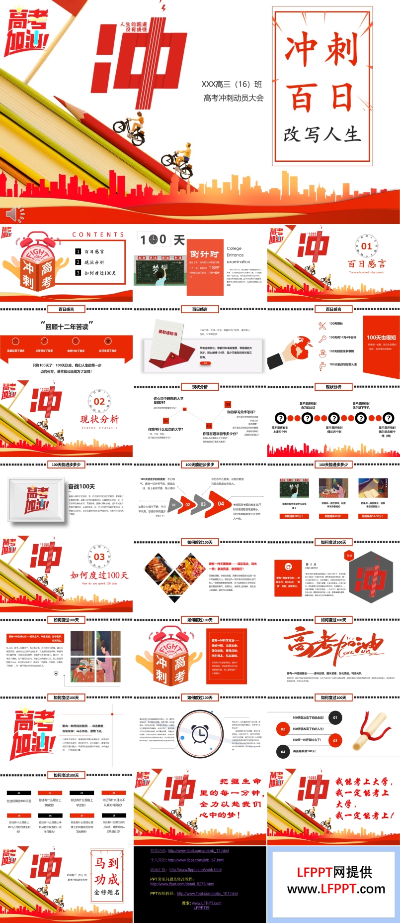 高考沖刺動員大會PPT