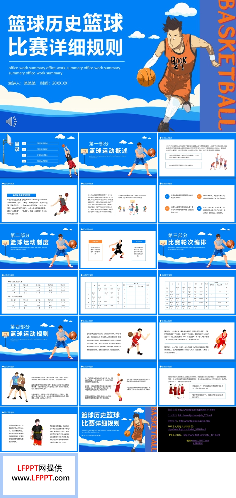 籃球歷史與籃球比賽規(guī)則課件PPT
