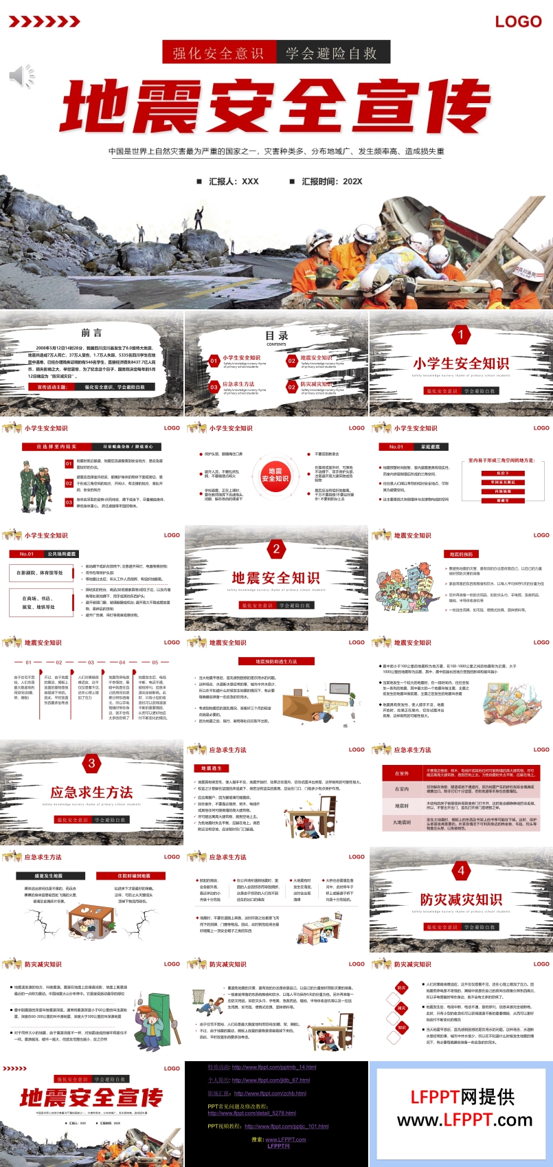 地震安全知識(shí)宣傳PPT