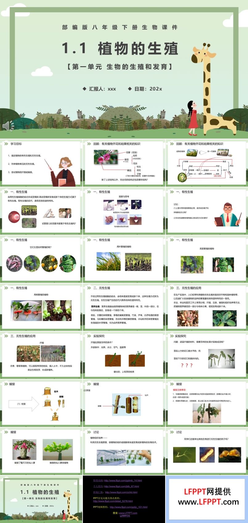 部編版八年級(jí)生物下冊(cè)植物的生殖課件PPT