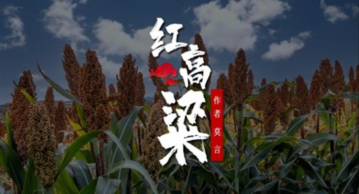 初中語文高二《紅高粱讀后感》教育教學課件PPT